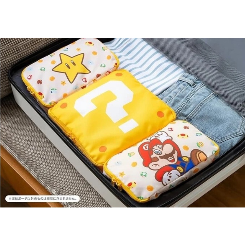 Nintendo Super Mario pouch storage pouch 3-piece set